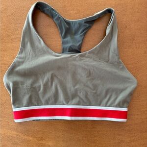 Tracksmith Run Bra in “Driftwood”, Medium